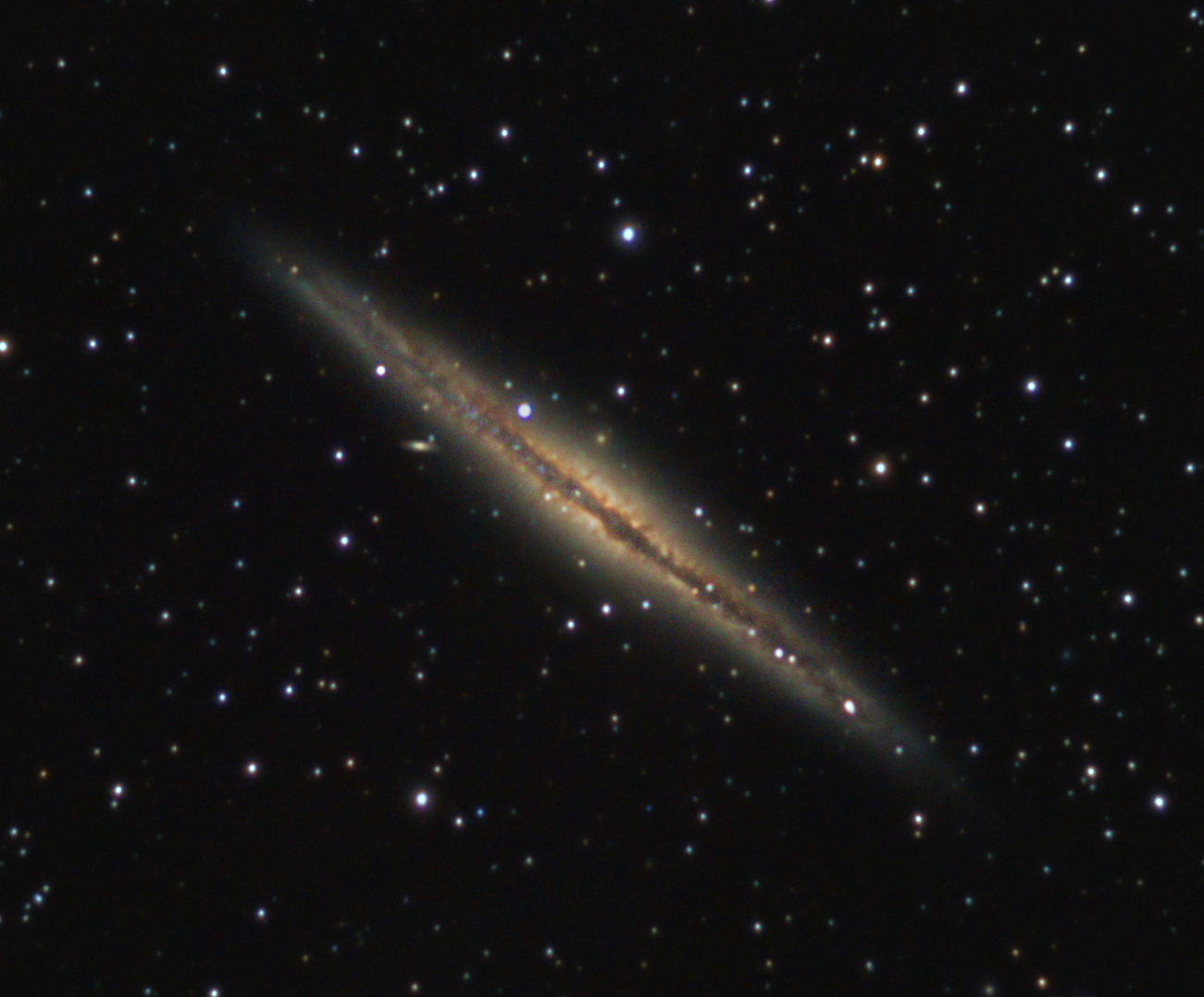 NGC891 - by Terry Riopka