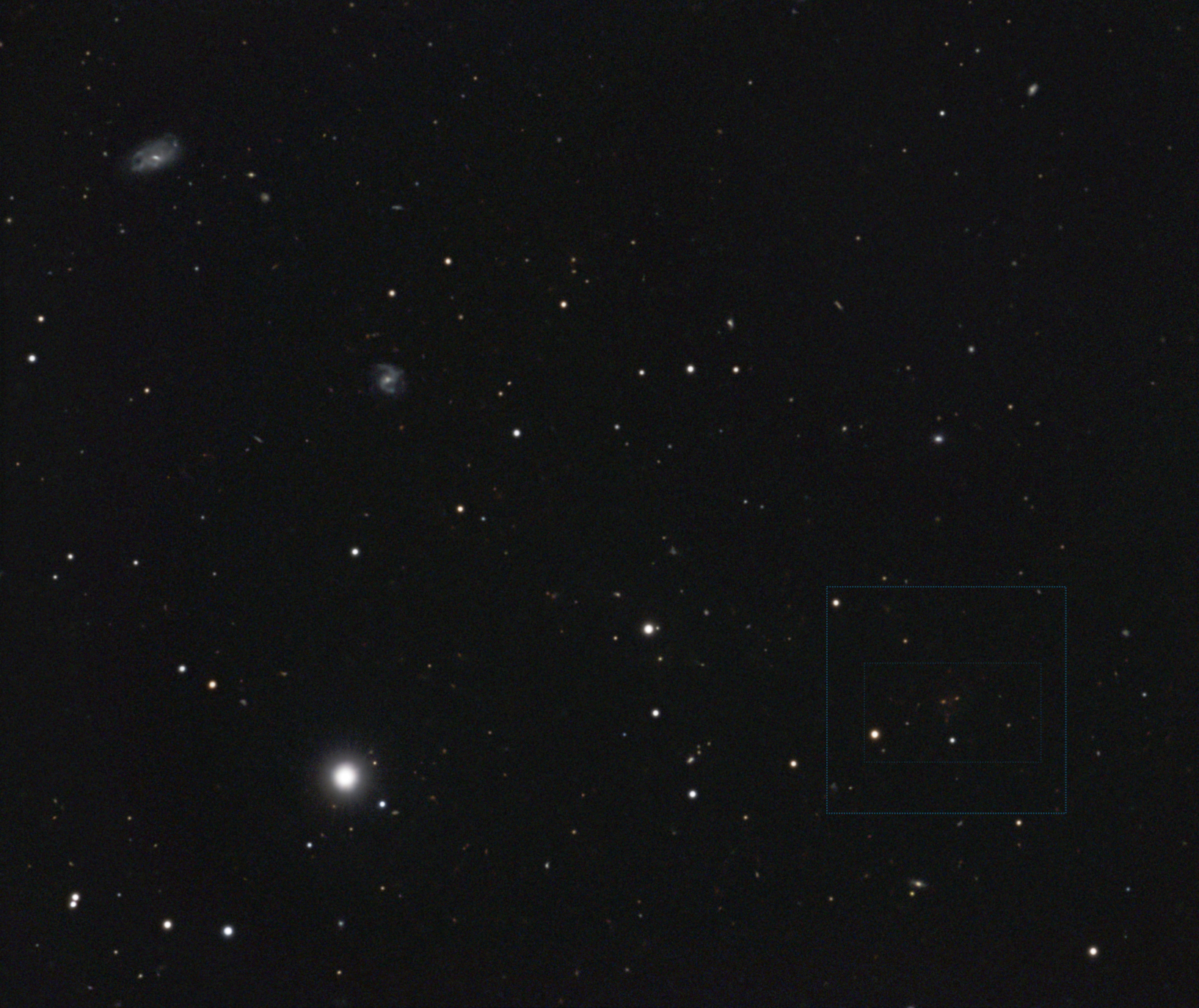Cheshire Cat Gravitational Lens by Terry Riopka