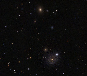 Arp117 - IC983,IC982,NGC5490 by Terry Riopka