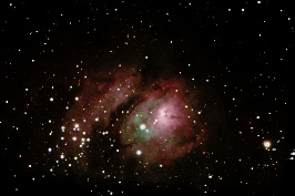 M8 - Lagoon Nebula  by Terry Riopka
