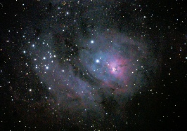 M8 - Lagoon Nebula  by Terry Riopka