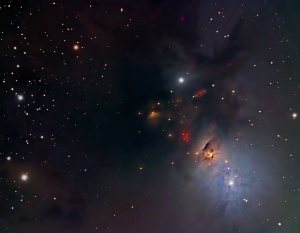 NGC1333 - Reflecti n Nebula  by Terry Riopka