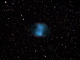 M27 - Dumbbell Nebula  by Terry Riopka