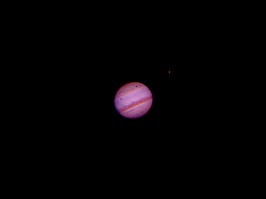 Jupiter - Double Moon Transit  by Terry Riopka