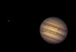Jupiter - Jupiter and Io  by Terry Riopka