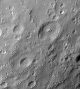 Moon - Piccolomini Crater  by Terry Riopka